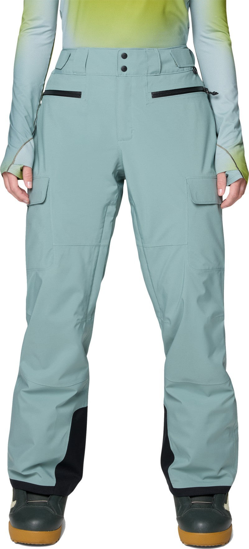 Powder Maven Pants, Short - Womens - blue sage 1