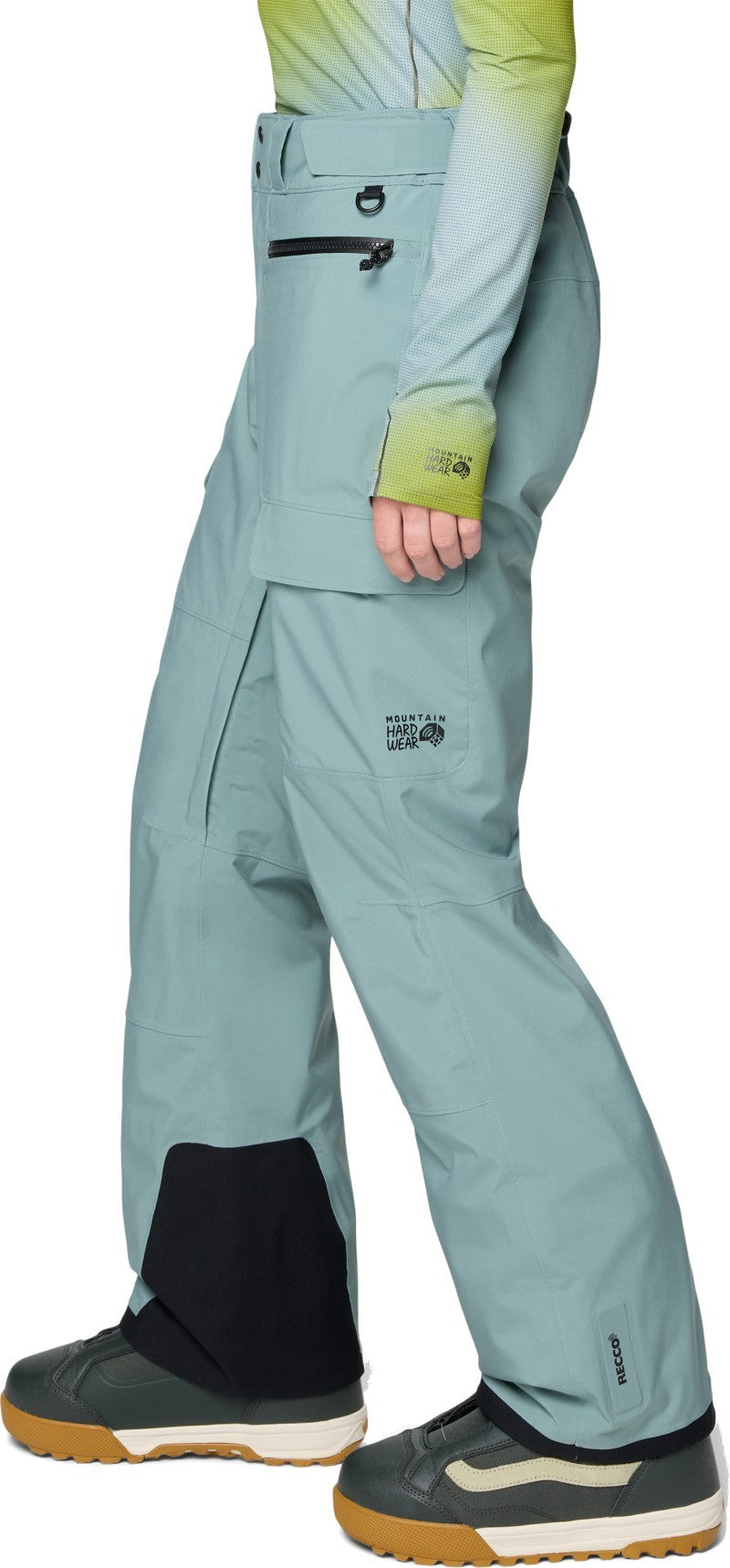 Powder Maven Pants, Short - Womens - blue sage 1