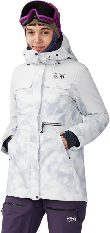 Powder Maven Parka - Womens - Glacial Ice Dye Print 1