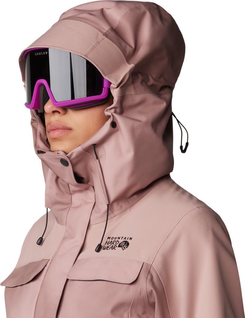Powder Maven Parka - Womens - Smoky Quartz / Smoky Quartz Print 3