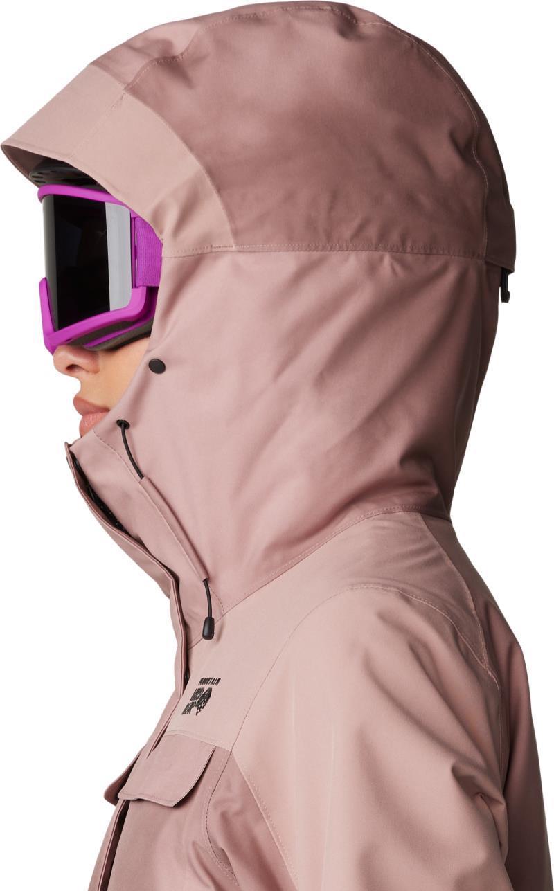 Powder Maven Parka - Womens - Smoky Quartz / Smoky Quartz Print 5