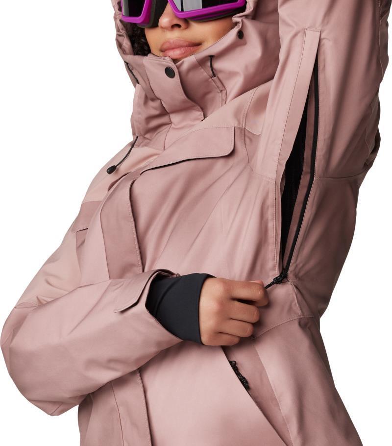 Powder Maven Parka - Womens - Smoky Quartz / Smoky Quartz Print 6