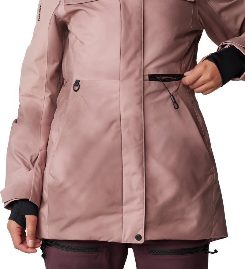 Powder Maven Parka - Womens - Smoky Quartz / Smoky Quartz Print 9
