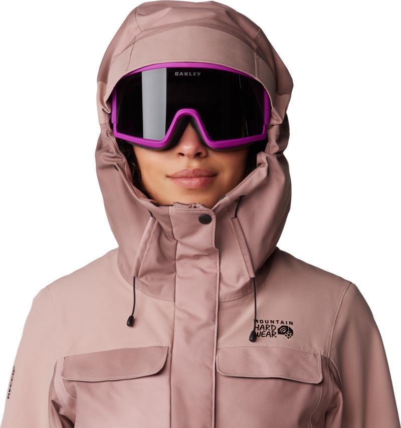 Powder Maven Parka - Womens - Smoky Quartz / Smoky Quartz Print 10