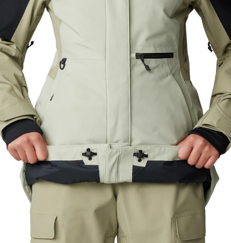 Powder Maven Parka - Womens - White Sage / Mantis Green / Black 11