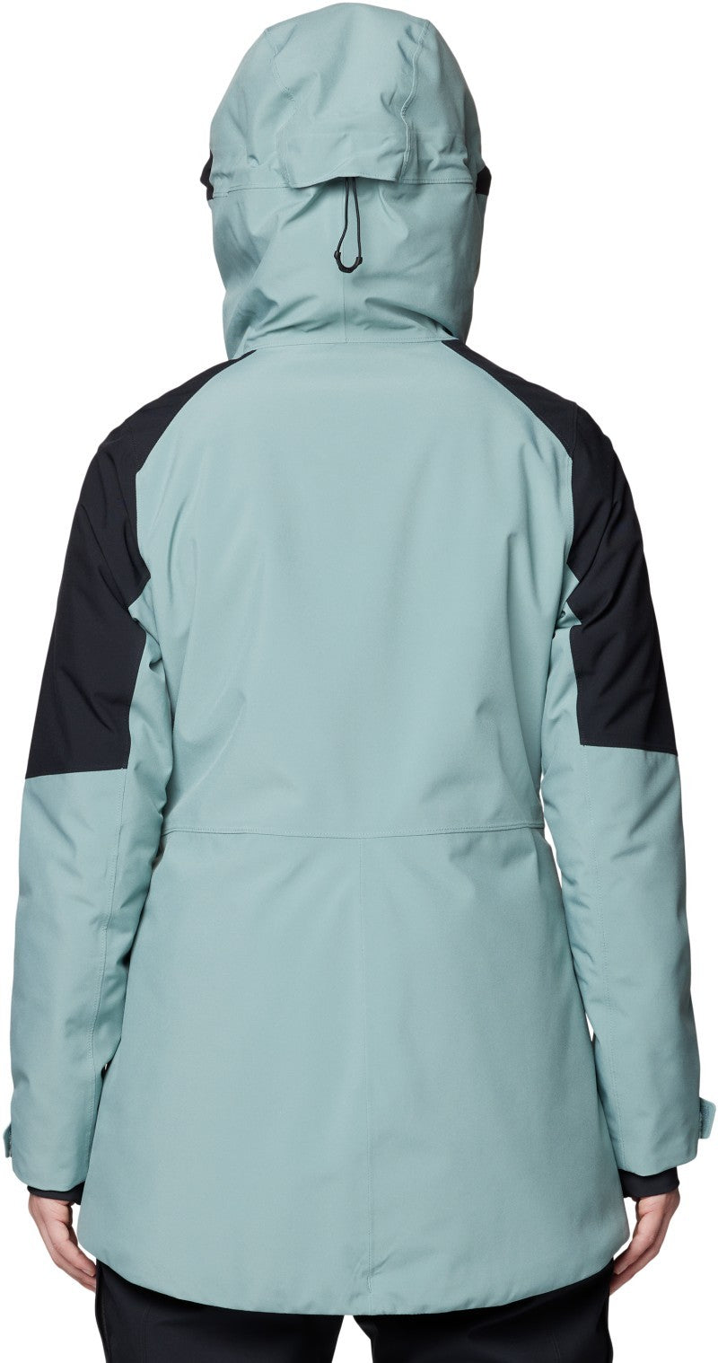Powder Maven Parka - Womens - blue sage / black 1