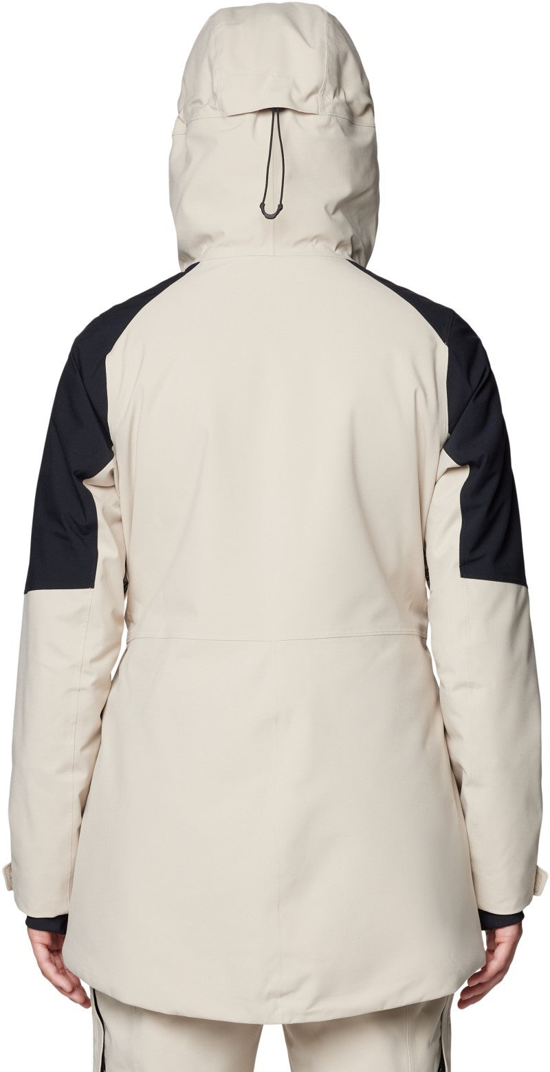 Powder Maven Parka - Womens - fossil / black 1
