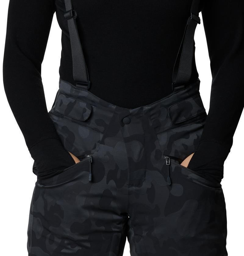 Powder Quest Insulated Pants, Reg - Womens - dark storm jacquard 1