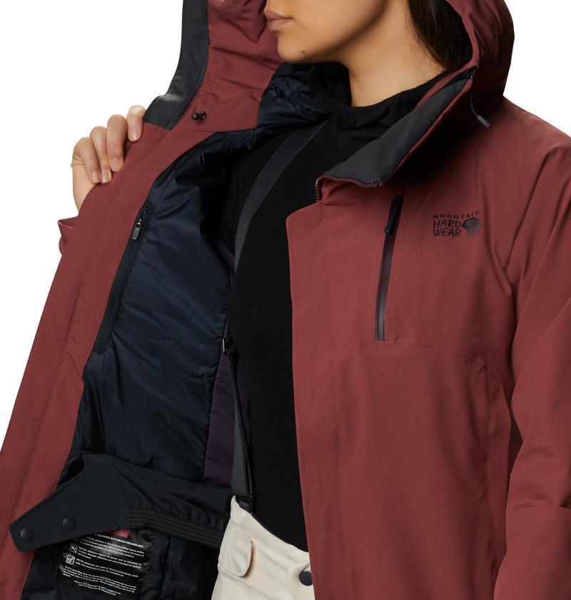 Powder Quest Light Insulated Jacket - Womens - washed rock 1