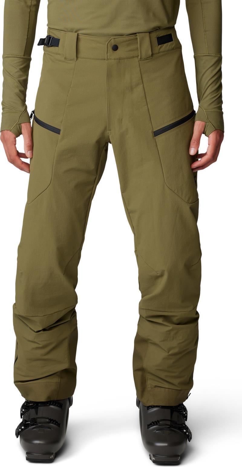 Reduxion Softshell Pants, Long - Mens - Combat Green 1