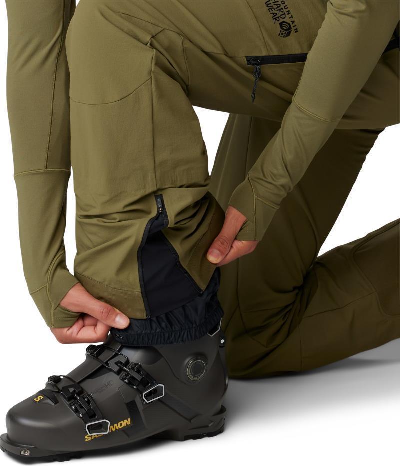 Reduxion Softshell Pants, Long - Mens - Combat Green 4
