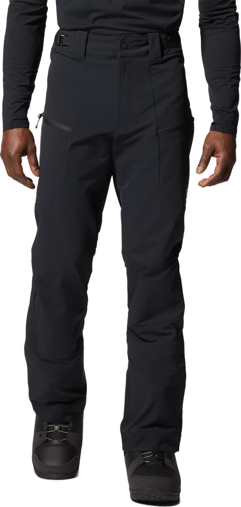 Reduxion Softshell Pants, Long - Mens - black 1