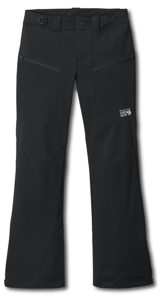Reduxion Softshell Pants, Reg - Womens - Black 1