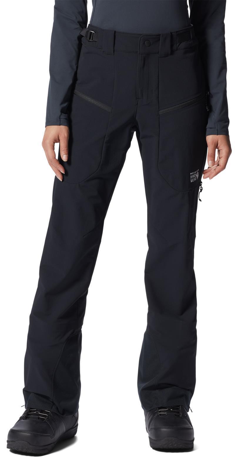 Reduxion Softshell Pants, Reg - Womens - Black 3