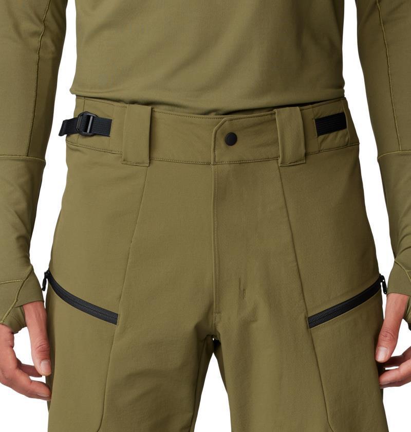 Reduxion Softshell Pants, Short - Mens - Combat Green 7