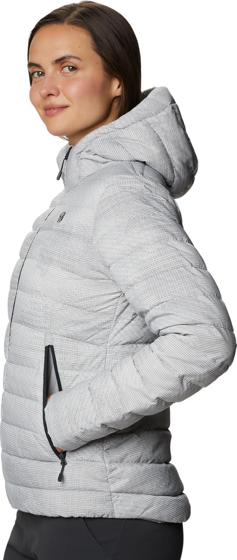 Rhea Ridge Hoody - Womens - Light Dunes Woven Print 2