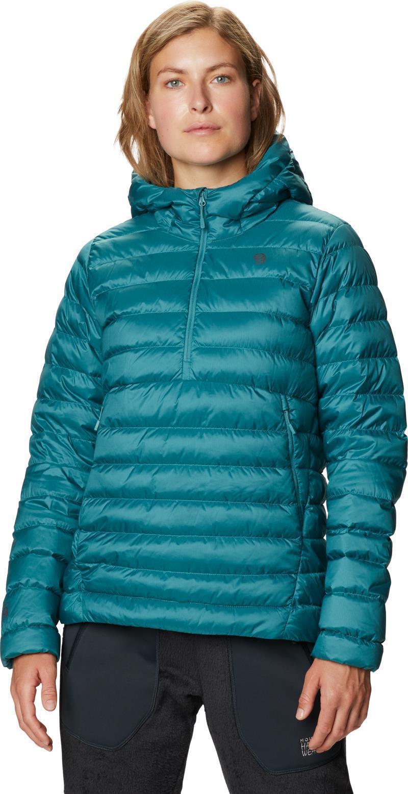 Rhea Ridge Pullover - Womens - Washed Turq 1