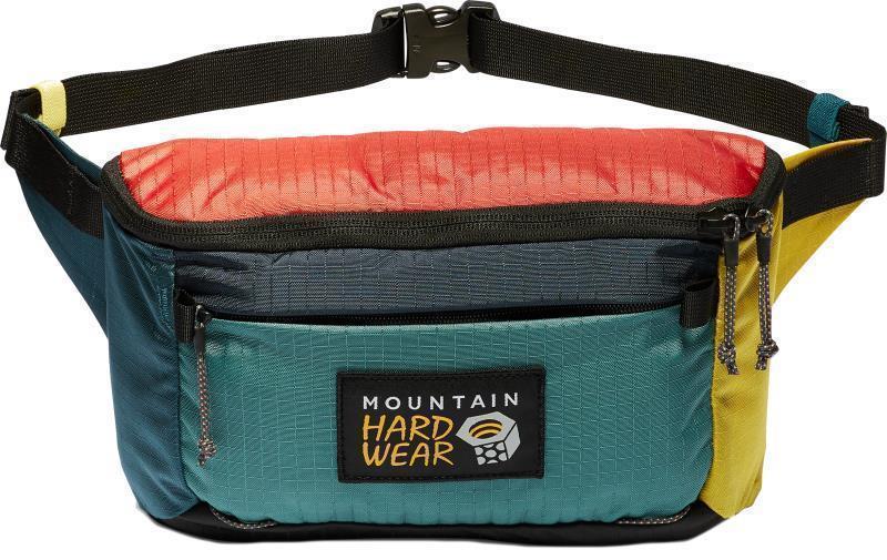 Road Side Waist Pack - washed turq / multi 1