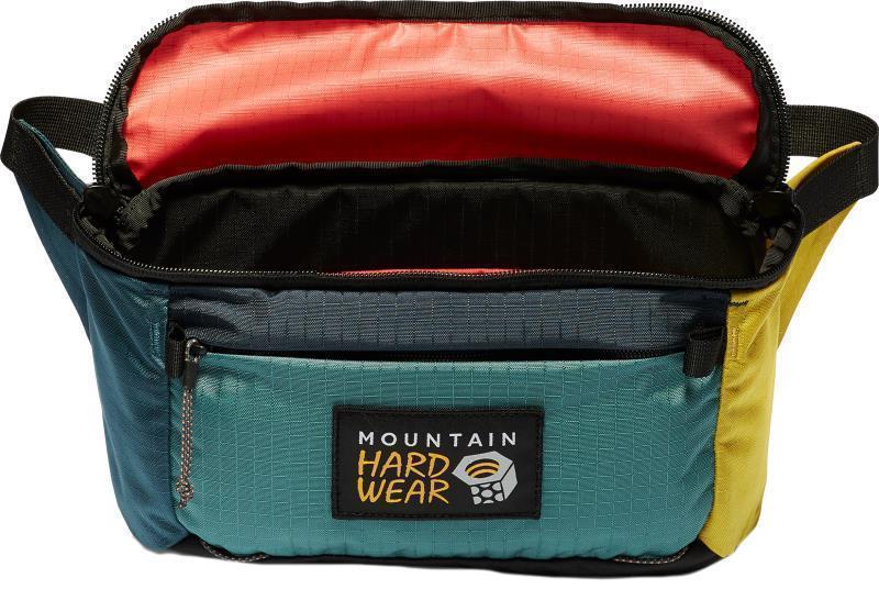 Road Side Waist Pack - washed turq / multi 1