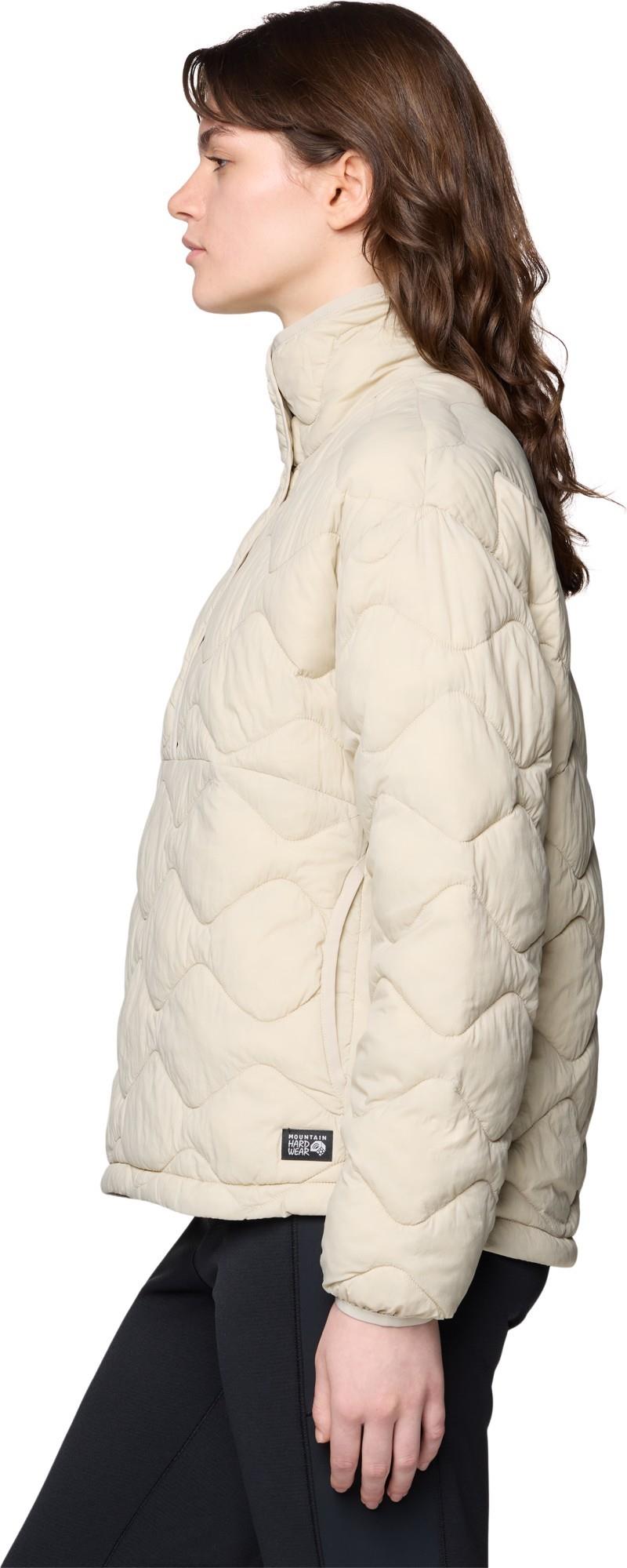 Seek Out Snap Neck Pullover - Womens - fossil 1