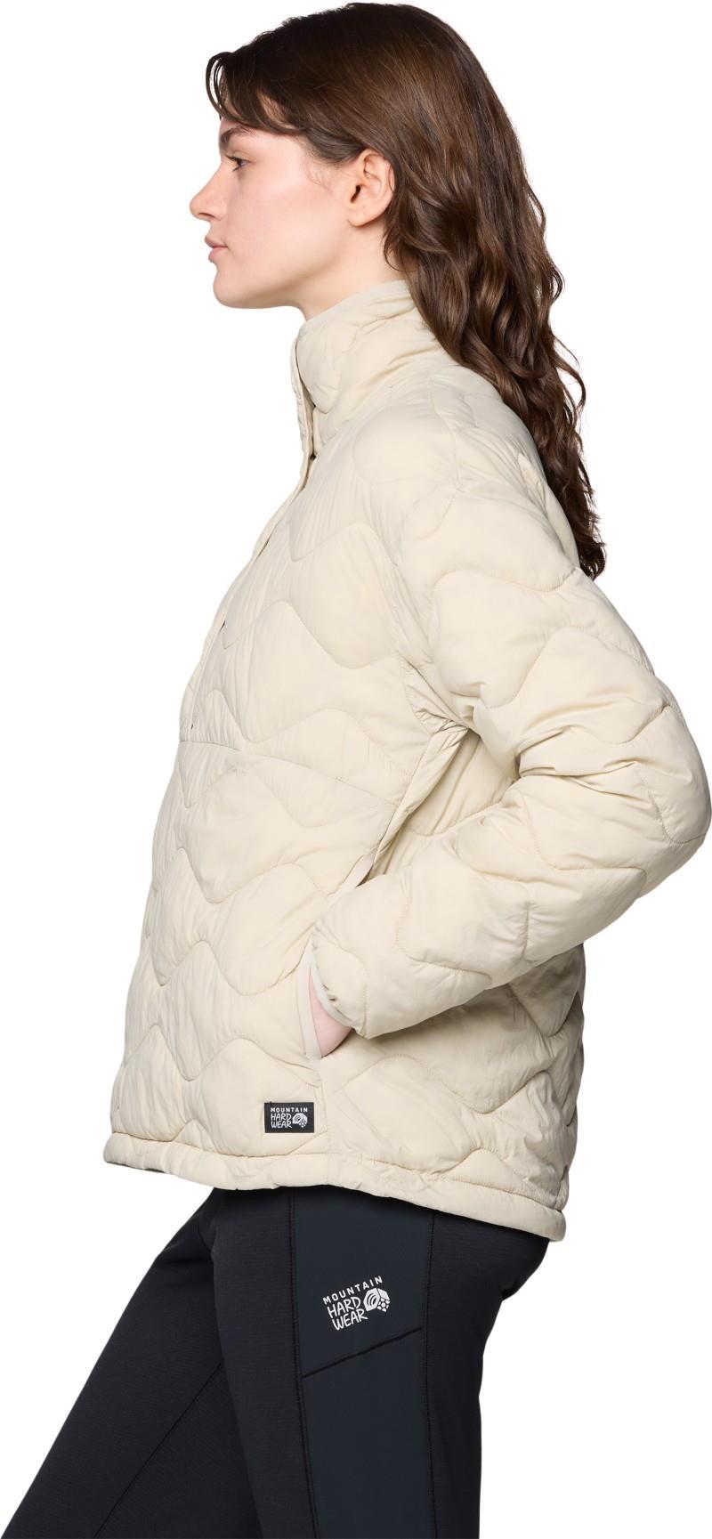 Seek Out Snap Neck Pullover - Womens - fossil 1