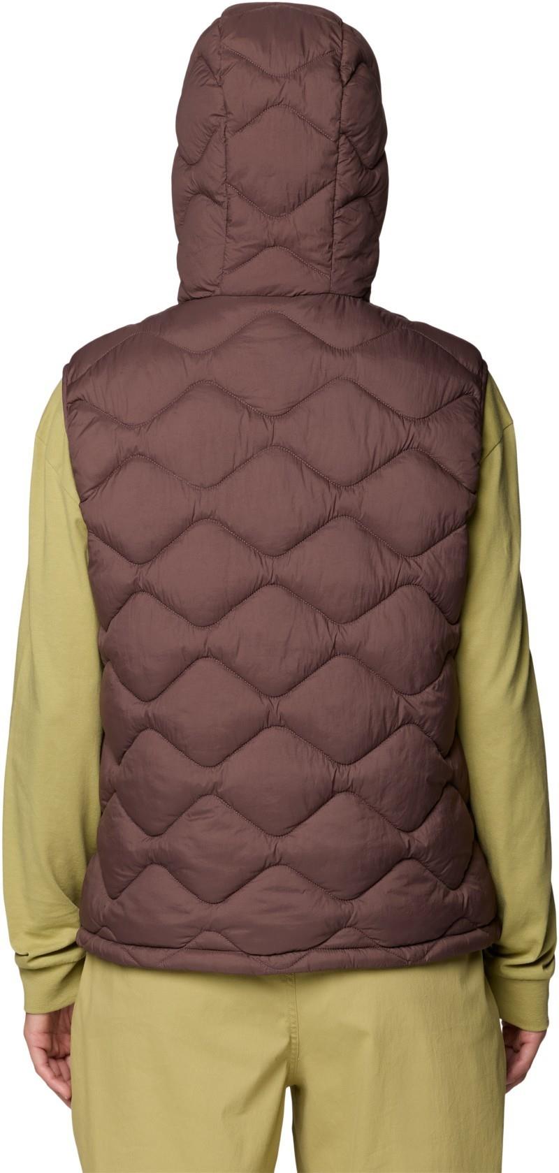 Seek Out Snap Neck Vest - Womens - carob 1