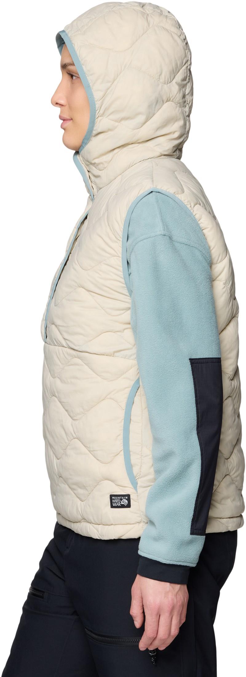 Seek Out Snap Neck Vest - Womens - fossil 1