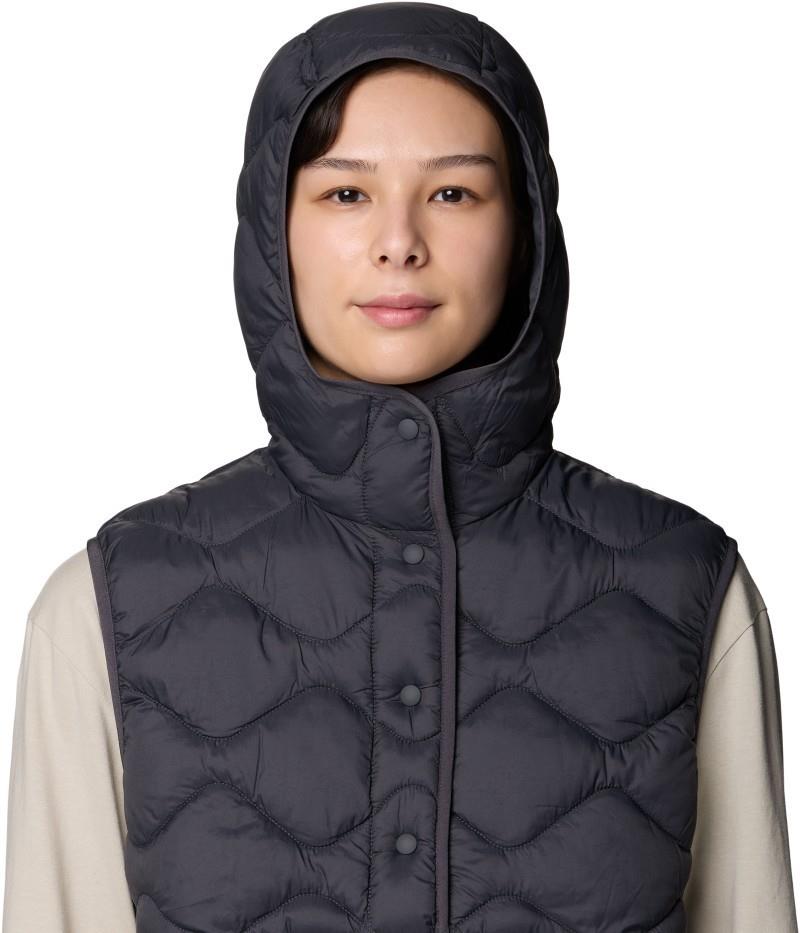 Seek Out Snap Neck Vest - Womens - shark 1