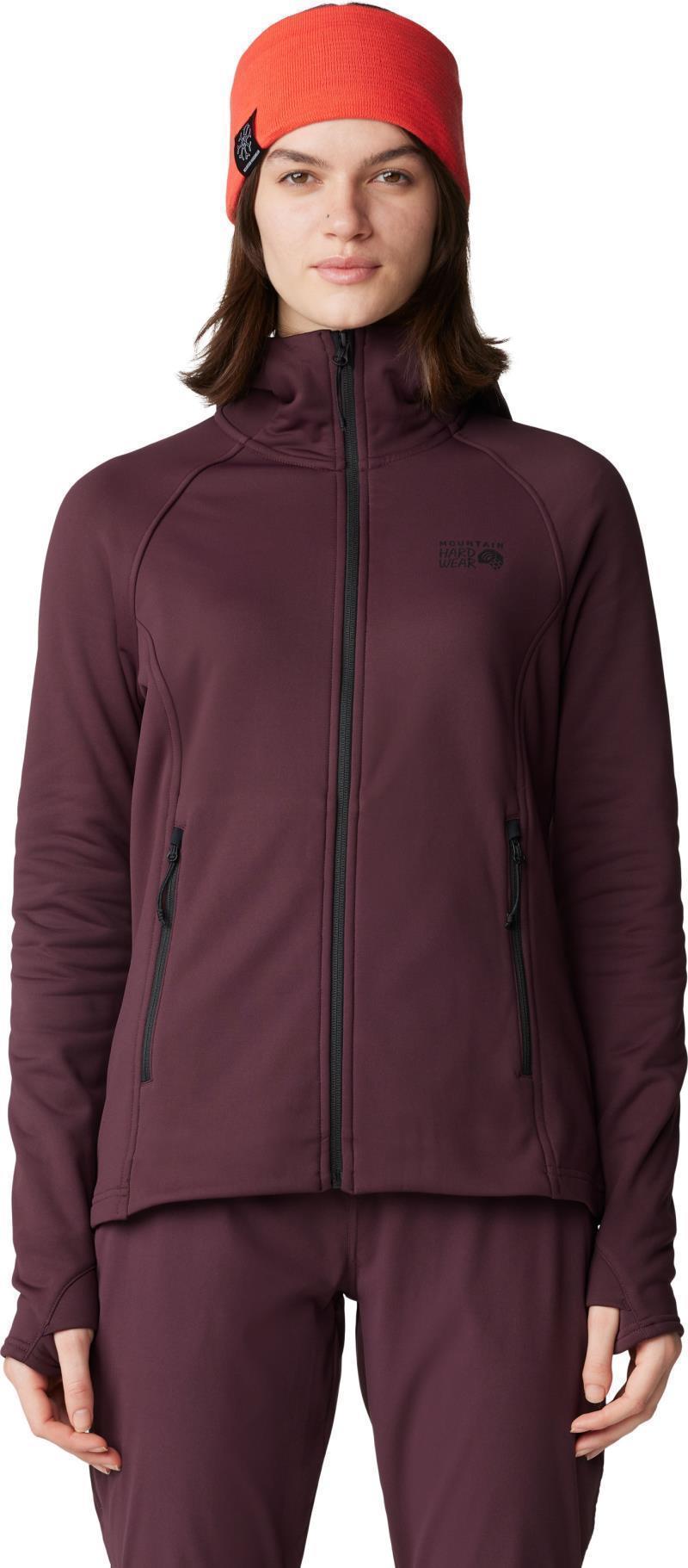 Sendura Hoody - Womens - Blackberry 1