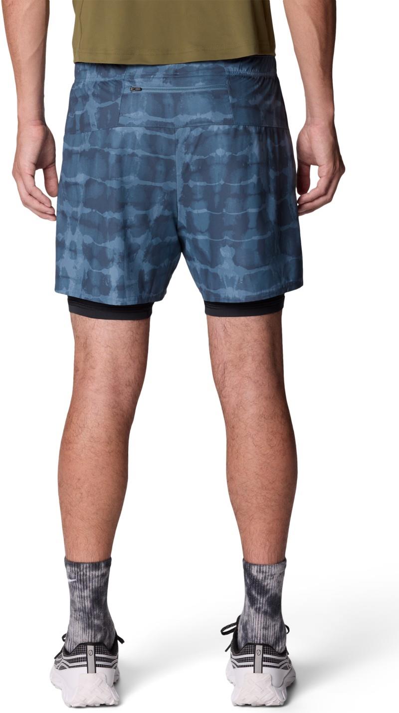 Shade Lite Shorts, 5" Inseam - Mens - adriatic blue prismatic print 1