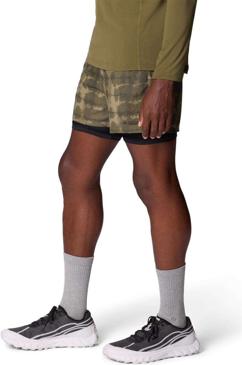 Shade Lite Shorts, 5" Inseam - Mens - combat green prismatic print 1