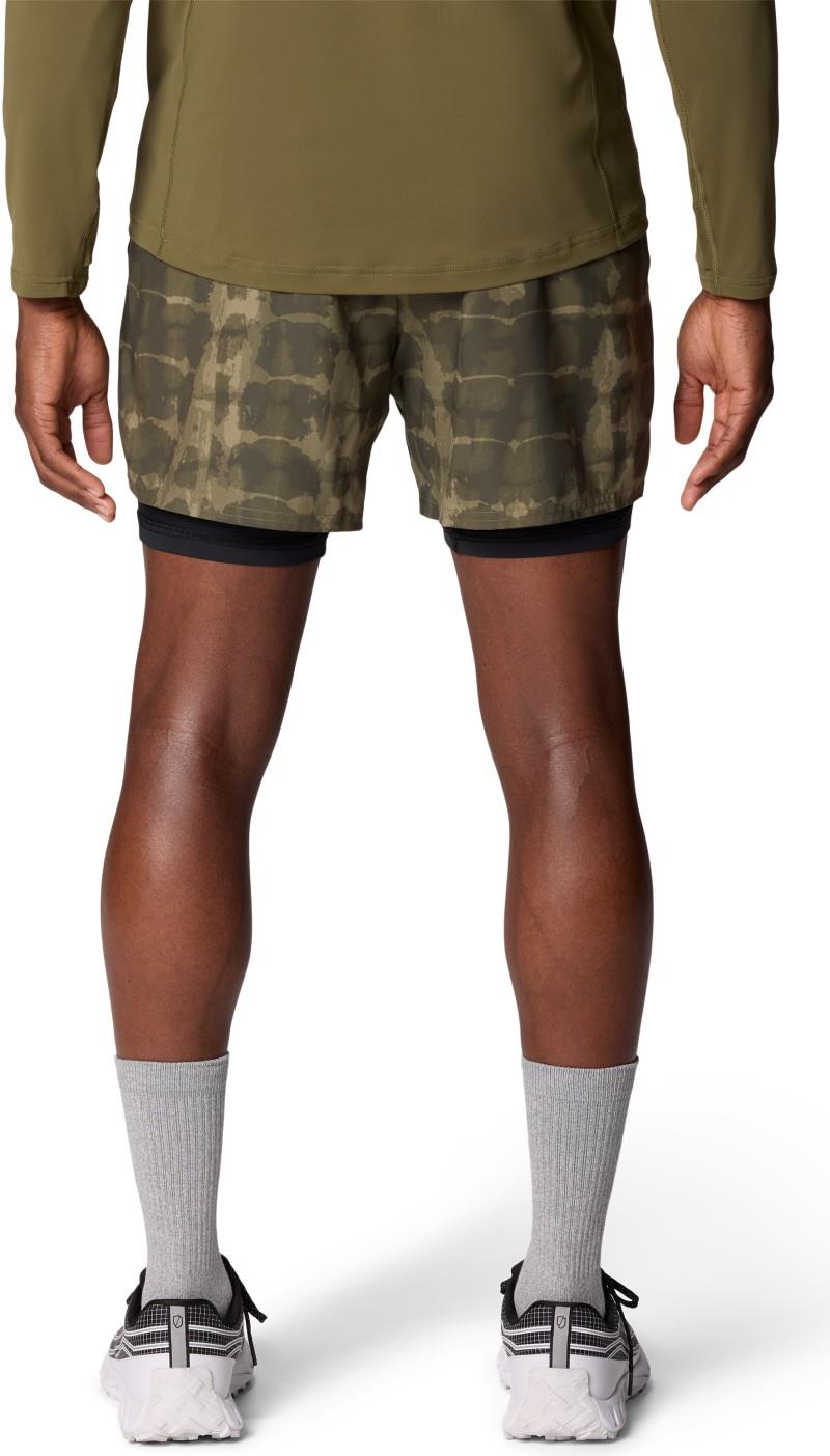 Shade Lite Shorts, 5" Inseam - Mens - combat green prismatic print 1