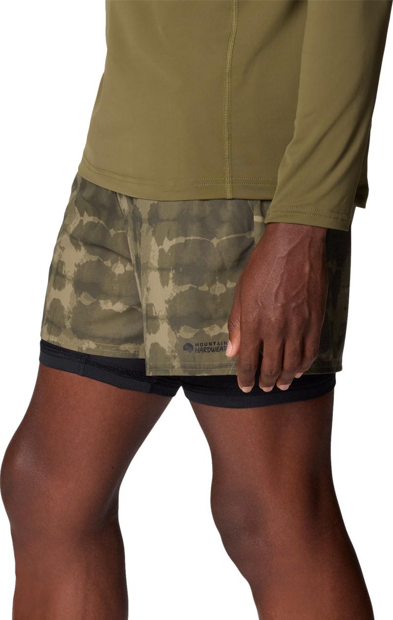 Shade Lite Shorts, 7" Inseam - Mens - combat green prismatic print 1