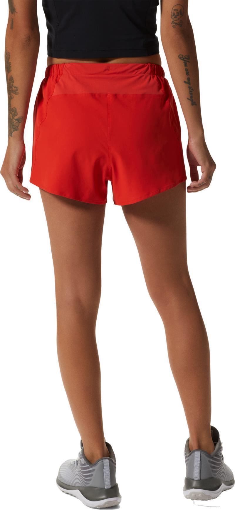 Shade Lite Shorts, Long - Womens - Summit Red 4