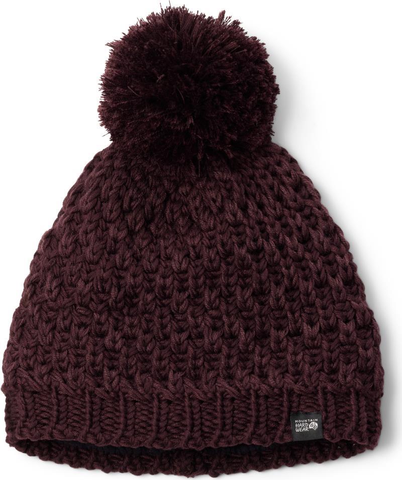 Snow Capped Beanie - Blackberry 1