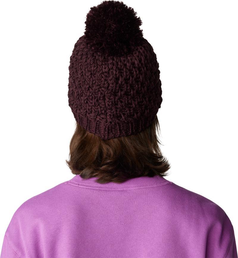 Snow Capped Beanie - Blackberry 3