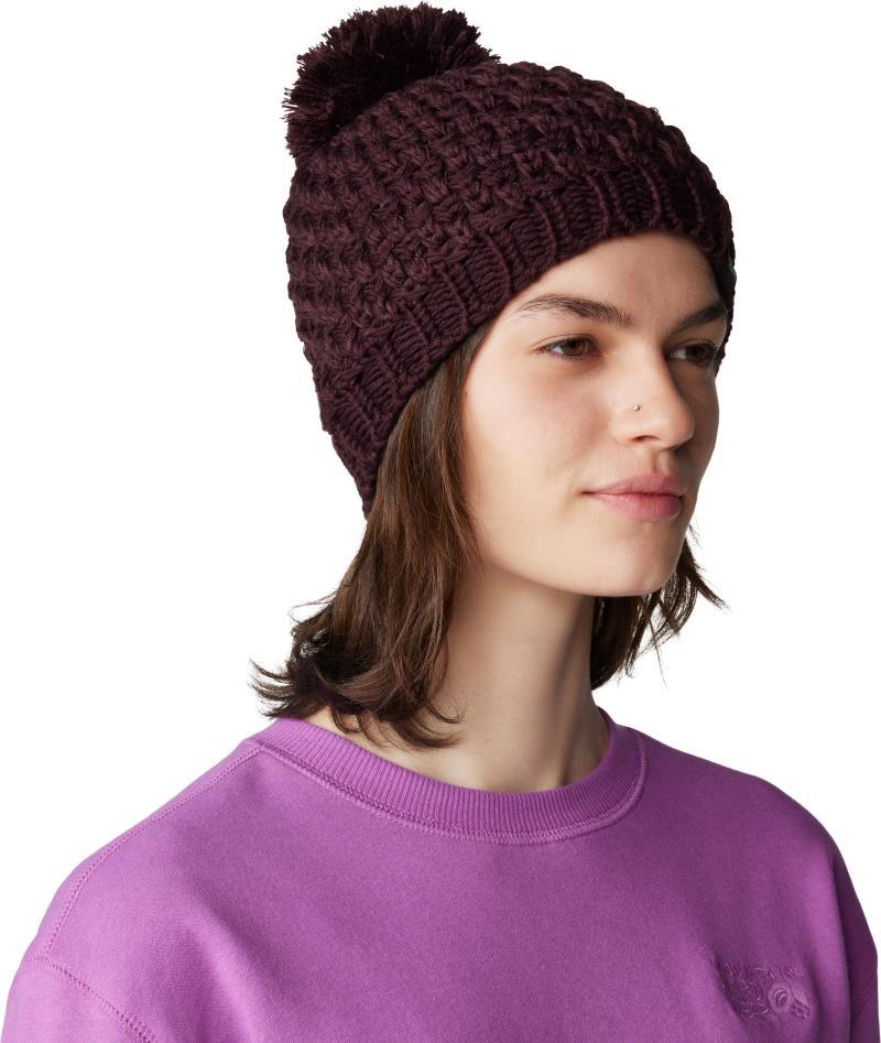 Snow Capped Beanie - Blackberry 4