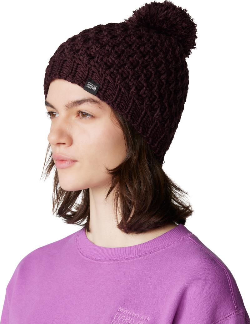 Snow Capped Beanie - Blackberry 6