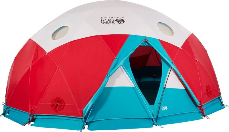 Space Station Dome, 8+ Person Tent - alpine red 1