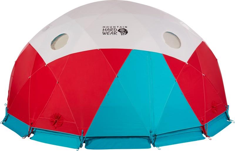 Space Station Dome, 8+ Person Tent - alpine red 1