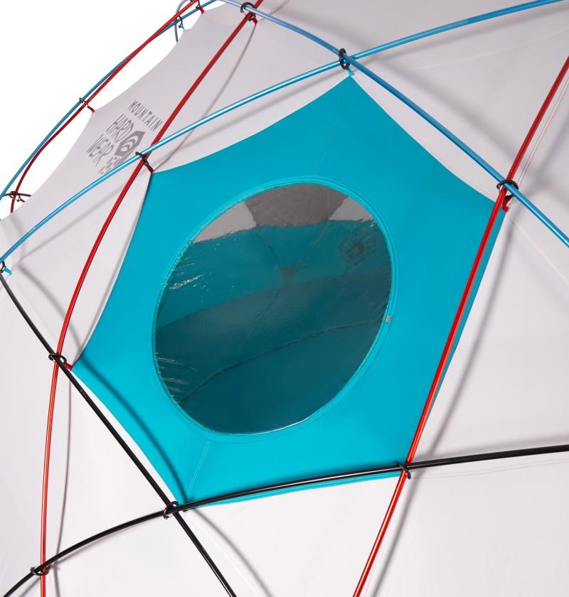 Space Station Dome, 8+ Person Tent - alpine red 1