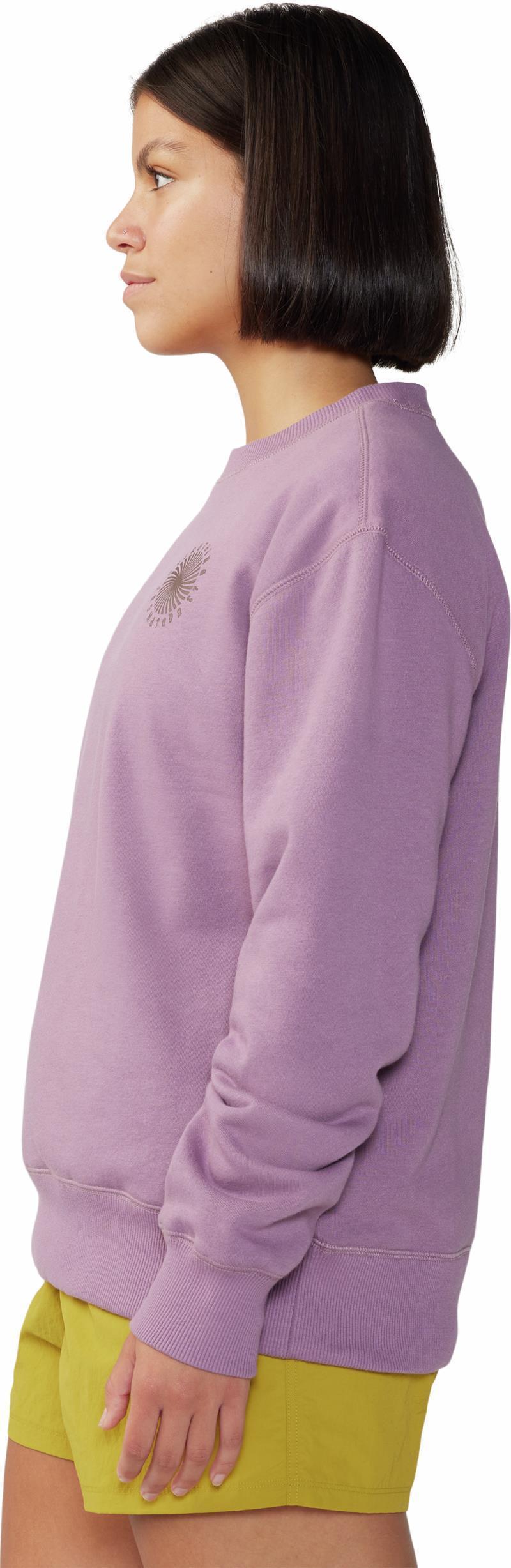 Spiral Pullover Crew - Womens - Dark Daze 6