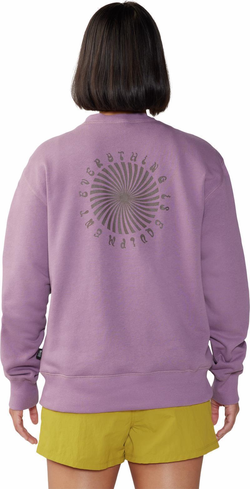 Spiral Pullover Crew - Womens - Dark Daze 2