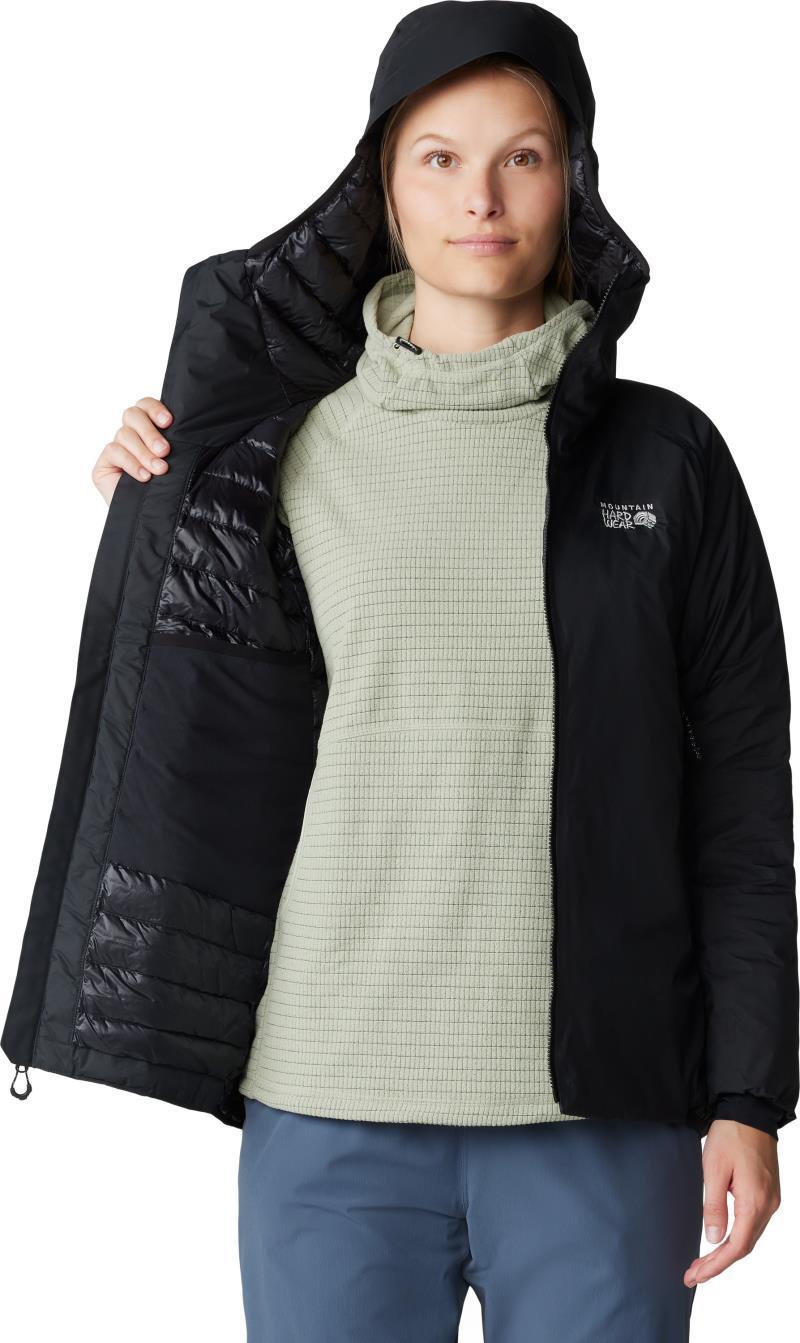 Storm Whisperer Insulated Jacket - Womens - Black 7