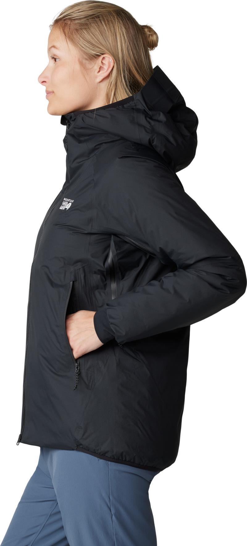 Storm Whisperer Insulated Jacket - Womens - Black 8