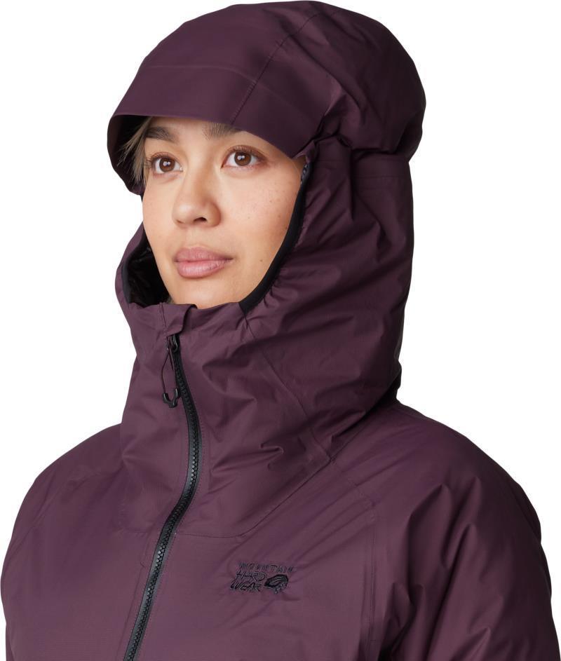 Storm Whisperer Insulated Jacket - Womens - Blackberry 3