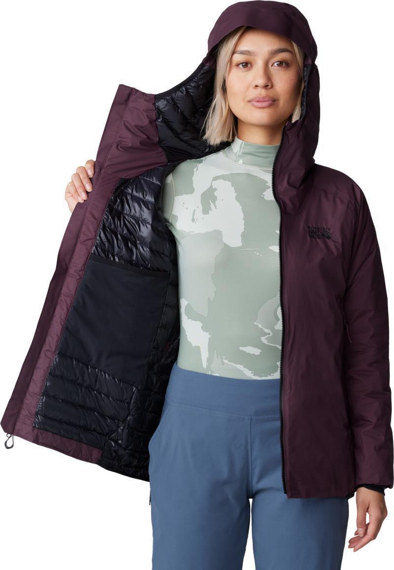 Storm Whisperer Insulated Jacket - Womens - Blackberry 5