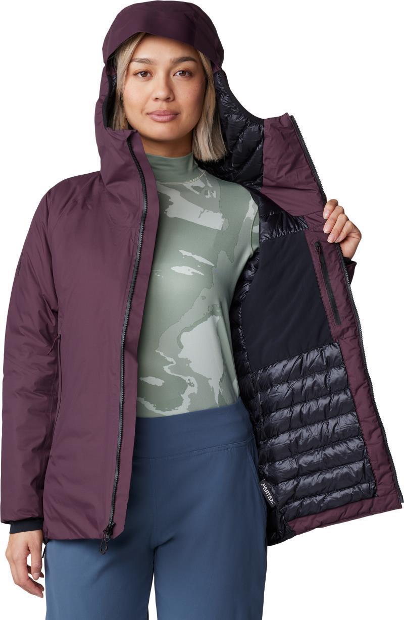Storm Whisperer Insulated Jacket - Womens - Blackberry 6