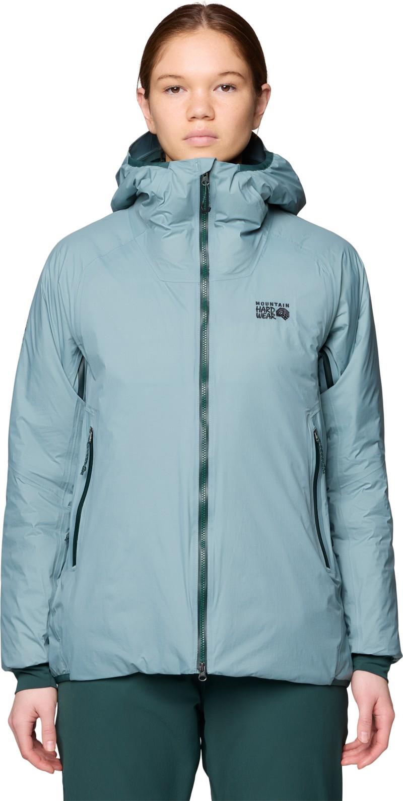 Storm Whisperer Insulated Jacket - Womens - blue sage 1