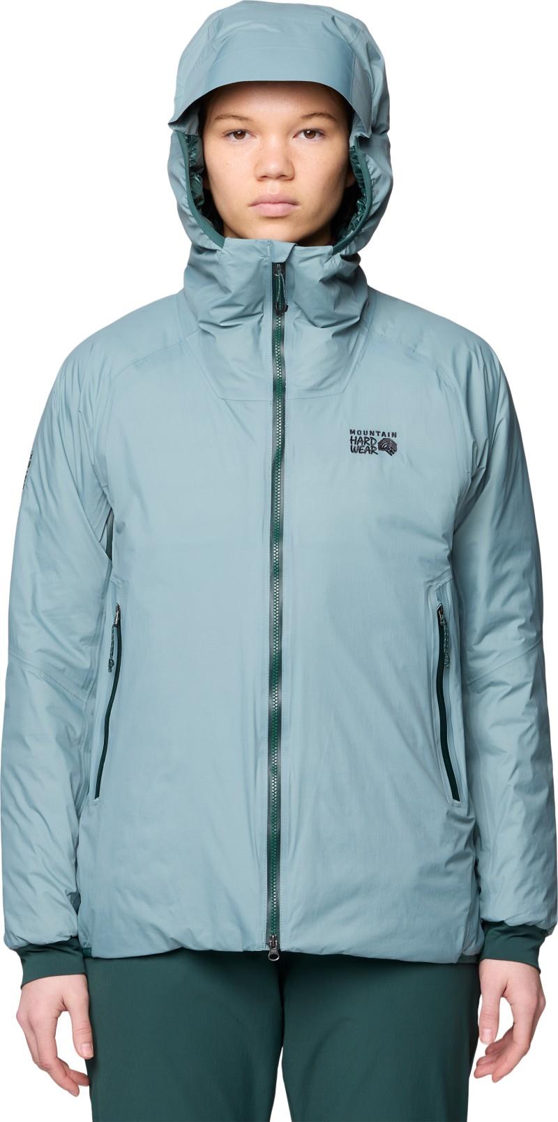 Storm Whisperer Insulated Jacket - Womens - blue sage 1
